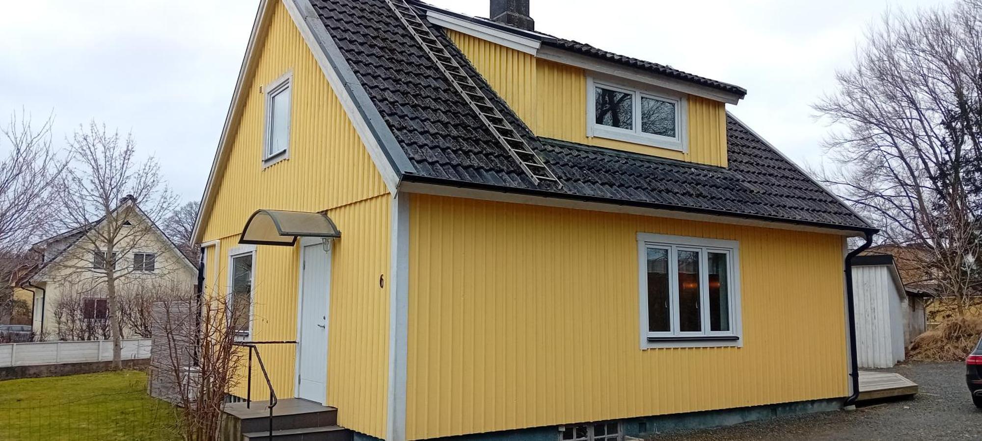 Vila Gula Huset Perstorp Exteriér fotografie